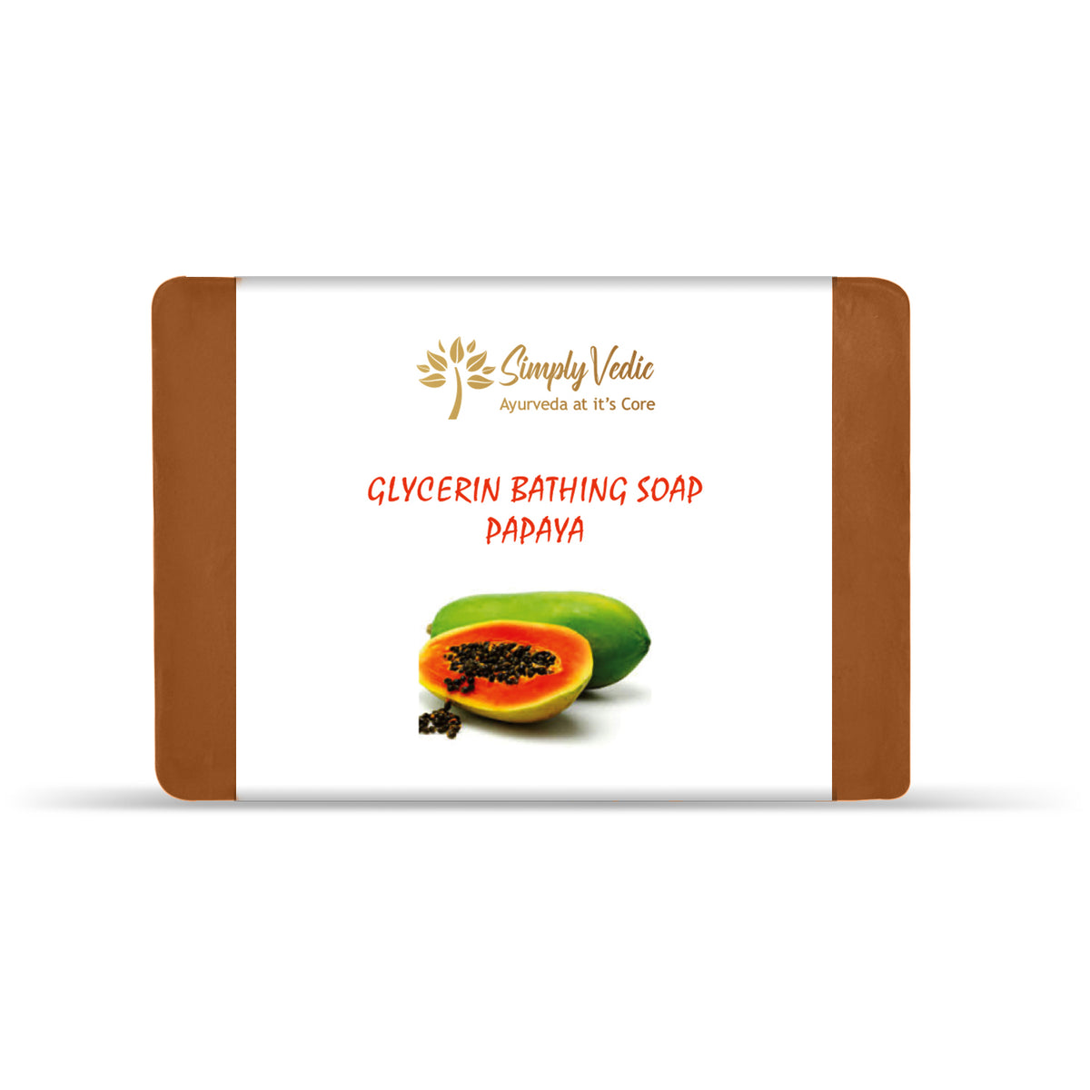 Simply Vedic Papaya Glycerin Soap