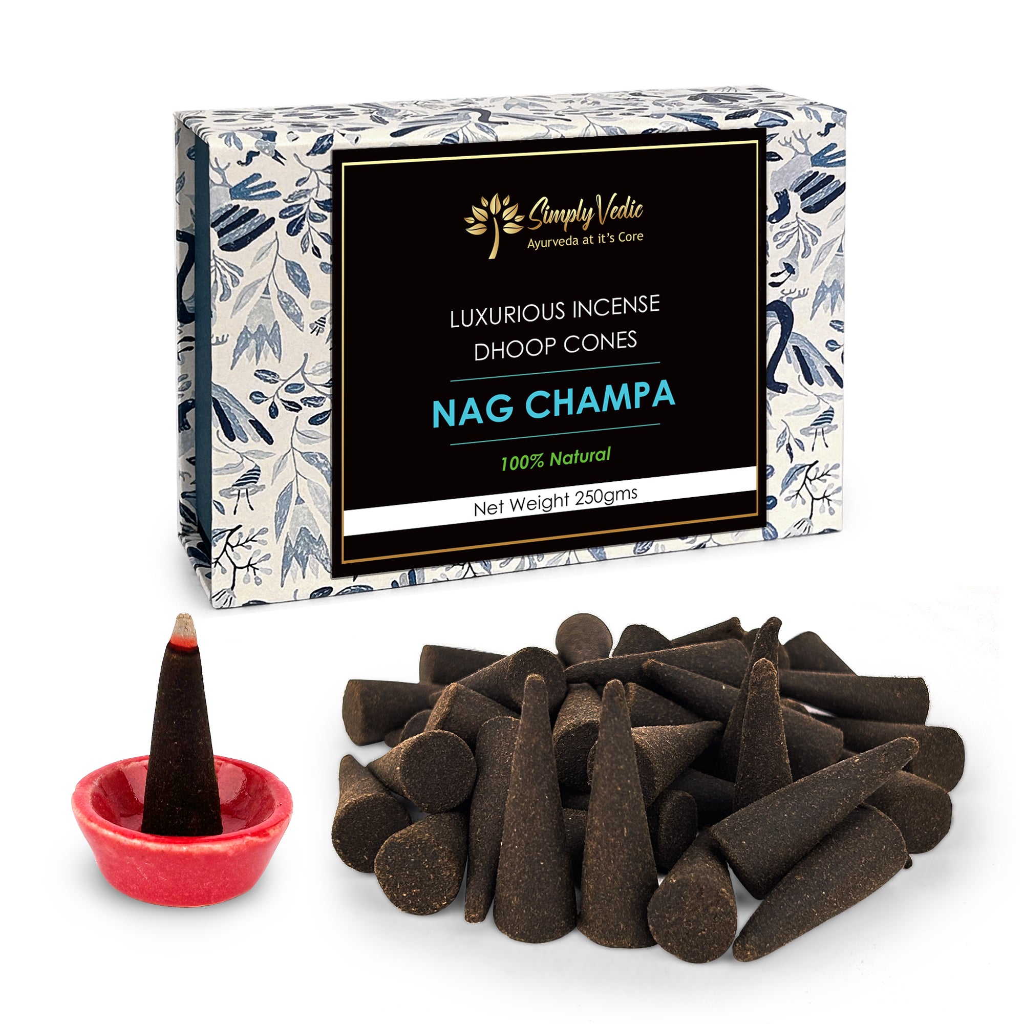 Simply Vedic's Nag Champa Incense Cones