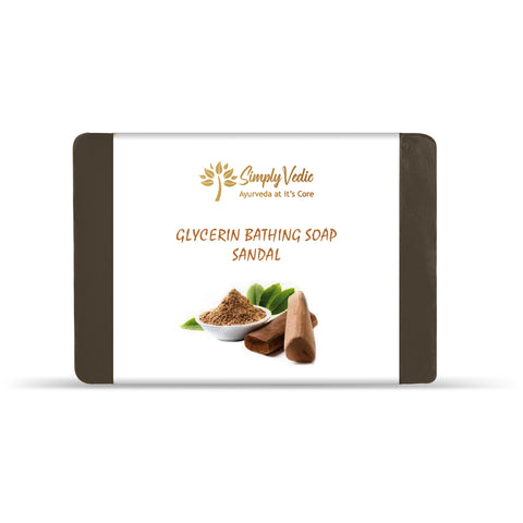 Simply Vedic's Sandal Glycerin Soap