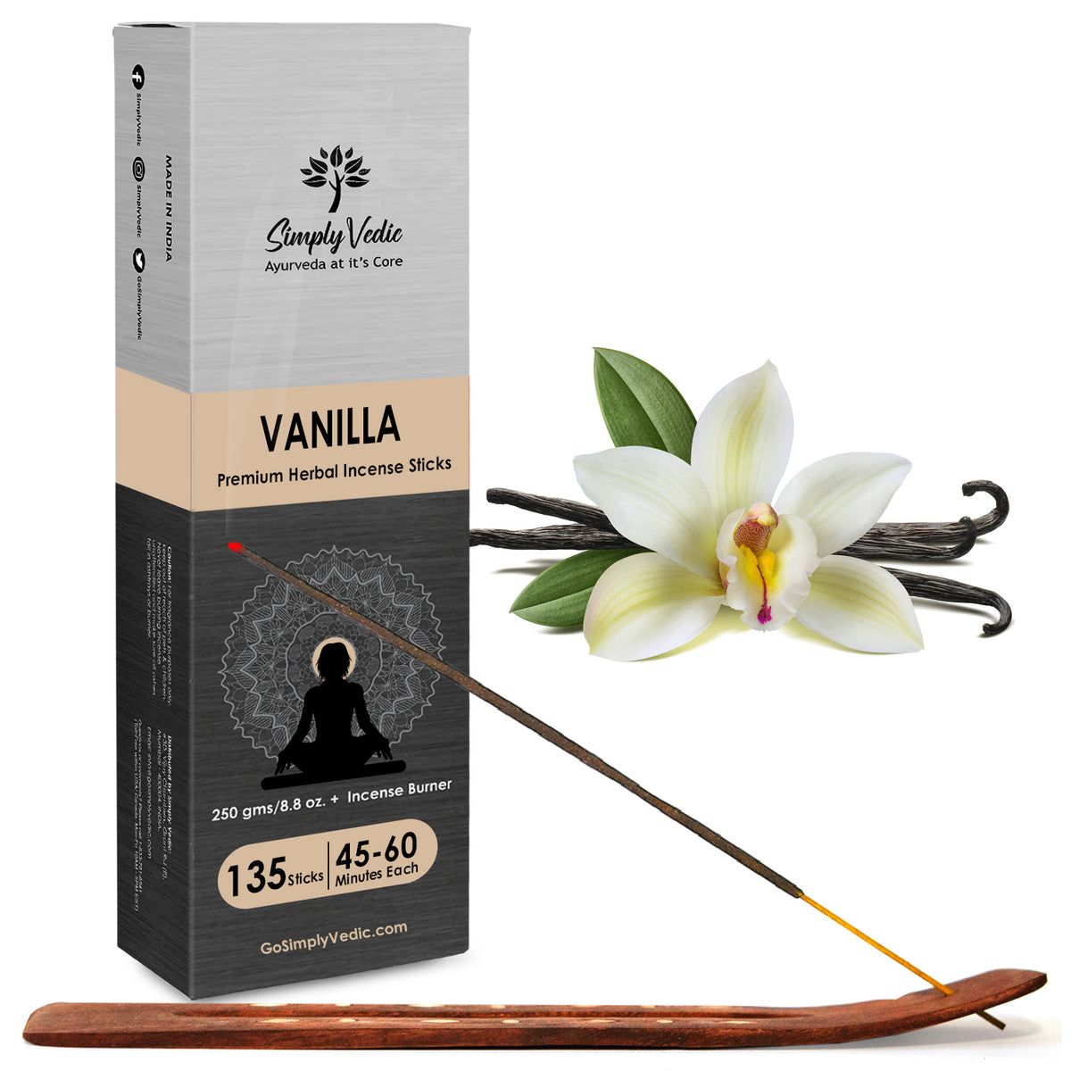 Approx 135 Premium Incense Stick simplyvedic