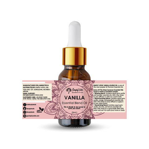 Simply Vedic Vanilla Essential Oil Blend