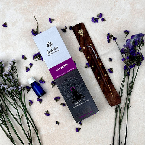 Lavender Incense Sticks simplyvedic