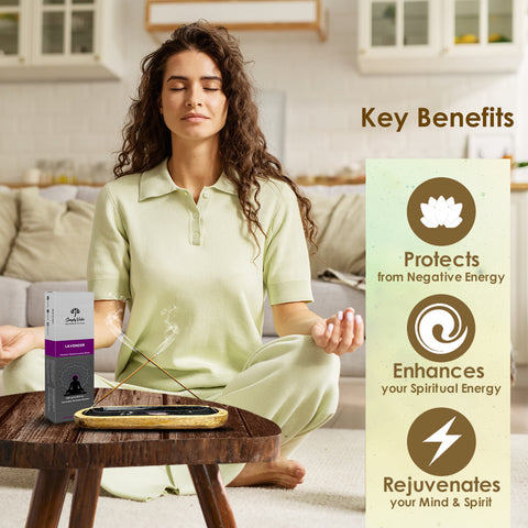 Lavender Incense Sticks simplyvedic