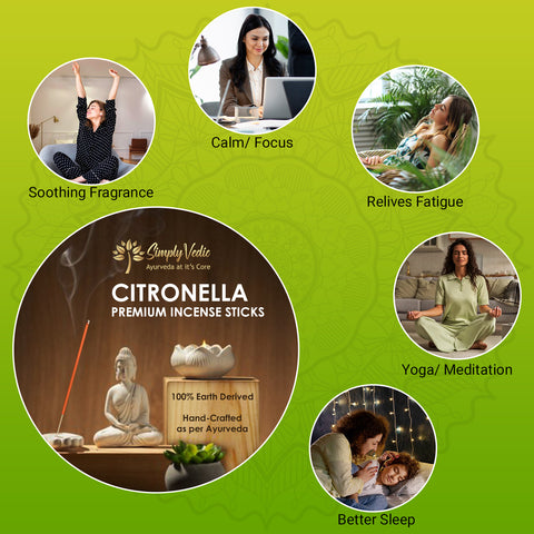 Simply-Vedic Citronella Incense Stick