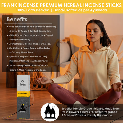 Frankincense Incense Sticks simplyvedic