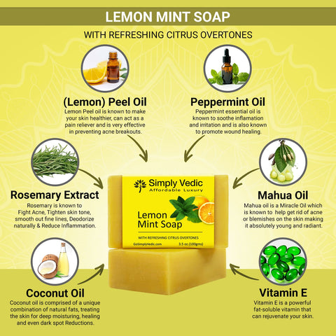 Lemon Mint Soap Bar