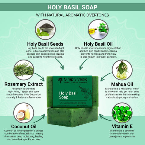Holy Basil Soap Bar
