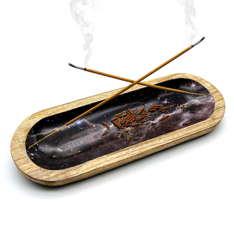 Space Incense Holder,Tray for Home Décor.